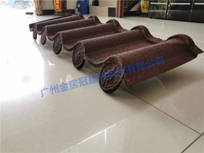 深罗马圆心滴水檐中国红加黑