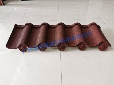 深罗马圆心滴水檐中国红加黑