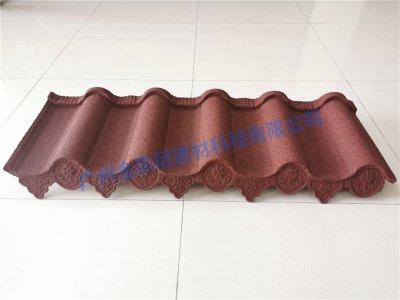 深罗马桃心滴水檐中国红加黑