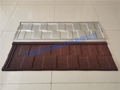 方块瓦中国红加黑银白底板